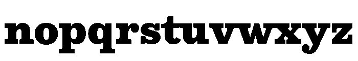 NNColroySTD Black Font LOWERCASE