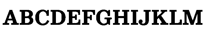 NNColroySTD Bold Font UPPERCASE