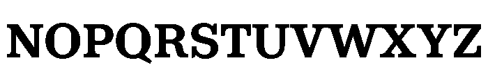 NNColroySTD Bold Font UPPERCASE
