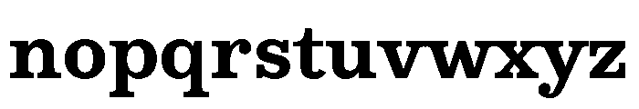 NNColroySTD Bold Font LOWERCASE