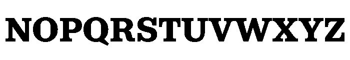 NNColroySTD Heavy Font UPPERCASE