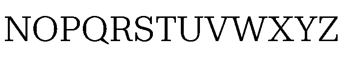 NNColroySTD Light Font UPPERCASE