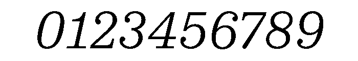 NNColroySTD LightItalic Font OTHER CHARS