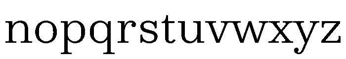 NNColroySTD Light Font LOWERCASE