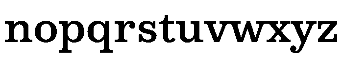 NNColroySTD Medium Font LOWERCASE