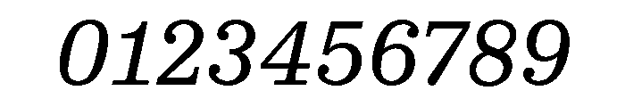 NNColroySTD RegularItalic Font OTHER CHARS