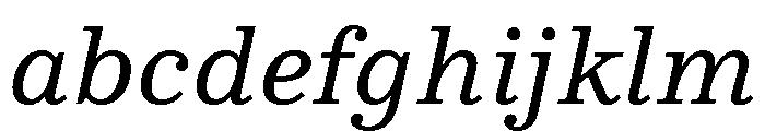 NNColroySTD RegularItalic FONT