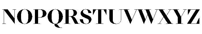 NNDidotModern STD Bold Font UPPERCASE