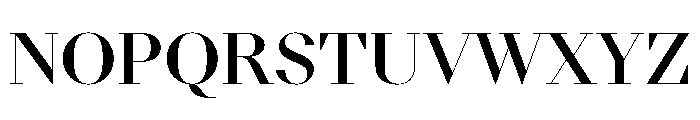NNDidotModern STD Medium Font UPPERCASE