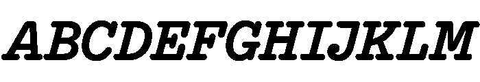 NNEditeurItalicSTD Bold Font UPPERCASE