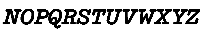 NNEditeurItalicSTD Bold Font UPPERCASE