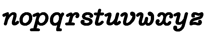 NNEditeurItalicSTD Bold Font LOWERCASE