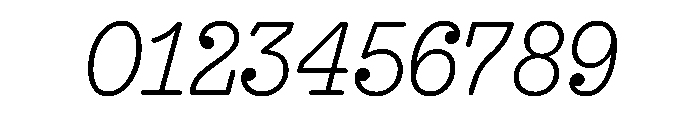 NNEditeurItalicSTD Light Font OTHER CHARS