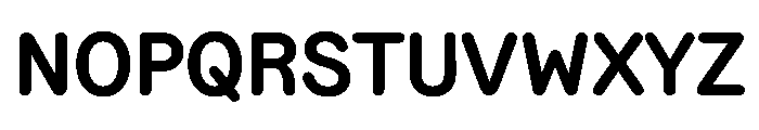 NNEditeurSemiSTD Bold Font UPPERCASE
