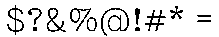 NNEditeurSemiSTD Light Font OTHER CHARS