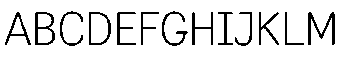 NNEditeurSemiSTD Light Font UPPERCASE