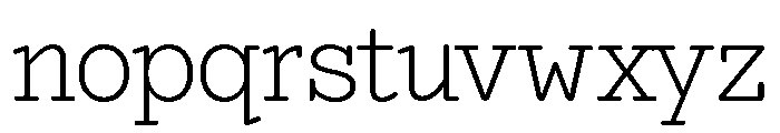 NNEditeurSemiSTD Light Font LOWERCASE