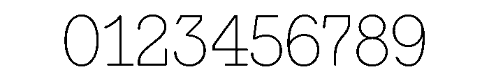 NNEditeurSemiSTD Thin Font OTHER CHARS