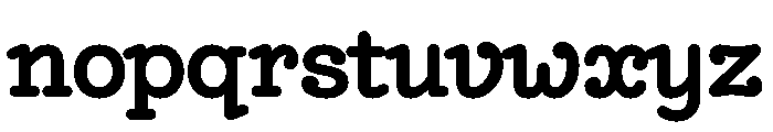 NNEditeurSerifSTD Bold Font LOWERCASE