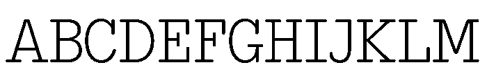 NNEditeurSerifSTD Light Font UPPERCASE
