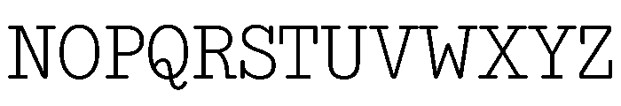 NNEditeurSerifSTD Light Font UPPERCASE
