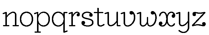 NNEditeurSerifSTD Light Font LOWERCASE