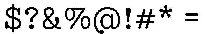 NNEditeurSerifSTD Regular Font OTHER CHARS
