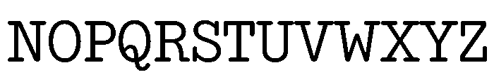 NNEditeurSerifSTD Regular Font UPPERCASE