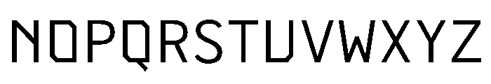 NNErnesto Regular Font UPPERCASE