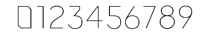 NNErnesto Thin Font OTHER CHARS