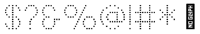 NNKnitGrotesk Dot1 Font OTHER CHARS