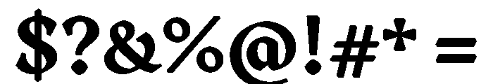NNKonradSTD Bold Font OTHER CHARS