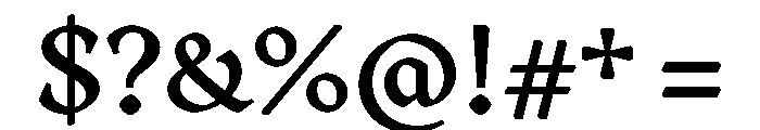 NNKonradSTD Medium Font OTHER CHARS