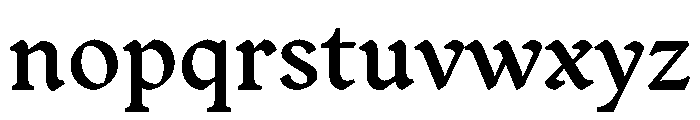 NNKonradSTD Medium Font LOWERCASE