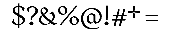 NNKonradSTD Regular Font OTHER CHARS
