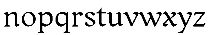 NNKonradSTD Regular Font LOWERCASE