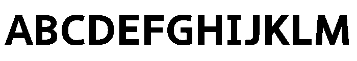 NNMedien Bold Font UPPERCASE