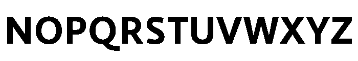 NNMedien Bold Font UPPERCASE