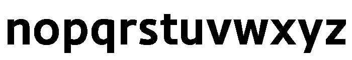 NNMedien Bold Font LOWERCASE