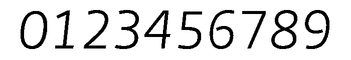 NNMedien Italic Font OTHER CHARS