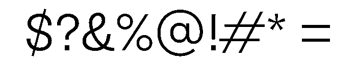 NNNeueNeuePerformance Light Font OTHER CHARS