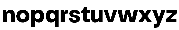 NNNouvelleGroteskSTD Black Font LOWERCASE