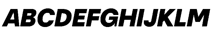 NNNouvelleGroteskSTD FatDiagonal Font UPPERCASE