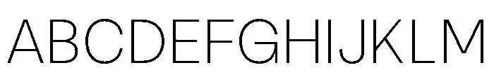 NNNouvelleGroteskSTD Thin Font UPPERCASE