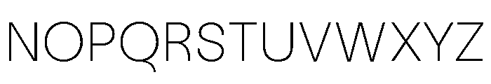 NNNouvelleGroteskSTD Thin Font UPPERCASE