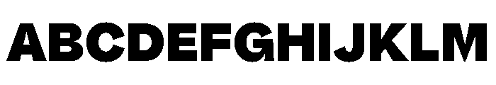 NNPivotGroteskSTD Black Font UPPERCASE
