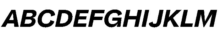 NNPivotGroteskSTD BoldItalic Font UPPERCASE