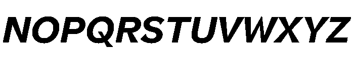 NNPivotGroteskSTD BoldItalic Font UPPERCASE