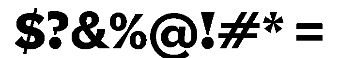 NNPivotGroteskSTD Heavy Font OTHER CHARS