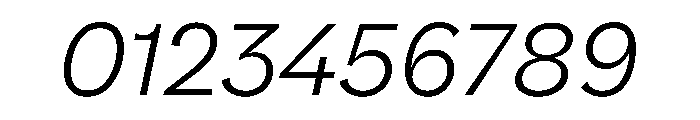 NNPivotGroteskSTD LightItalic Font OTHER CHARS
